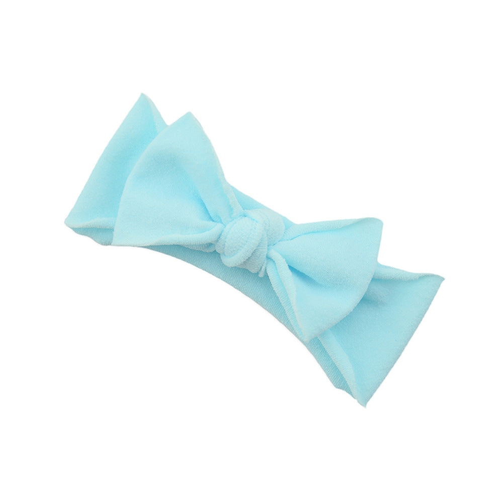 Baby Hair Accessories Solid Color Knotted Headband Baby Hair Accessories Solid Color Knotted Headband